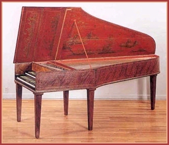 Hass harpsichord 1710 at Yale
