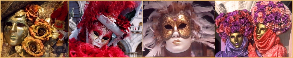 Venice Carnival Masques